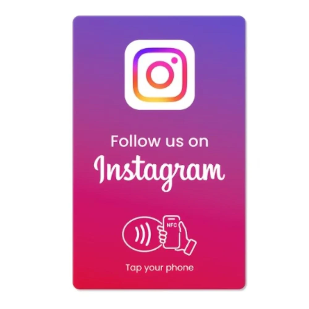 Tarjeta NFC para Instagram