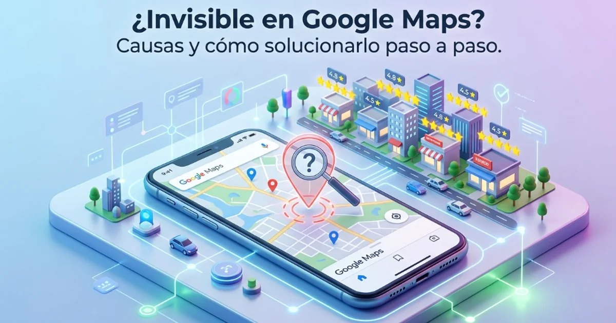 ¿Invisible en Google Maps? Causas y solución paso a paso para posicionar tu negocio local en Panamá