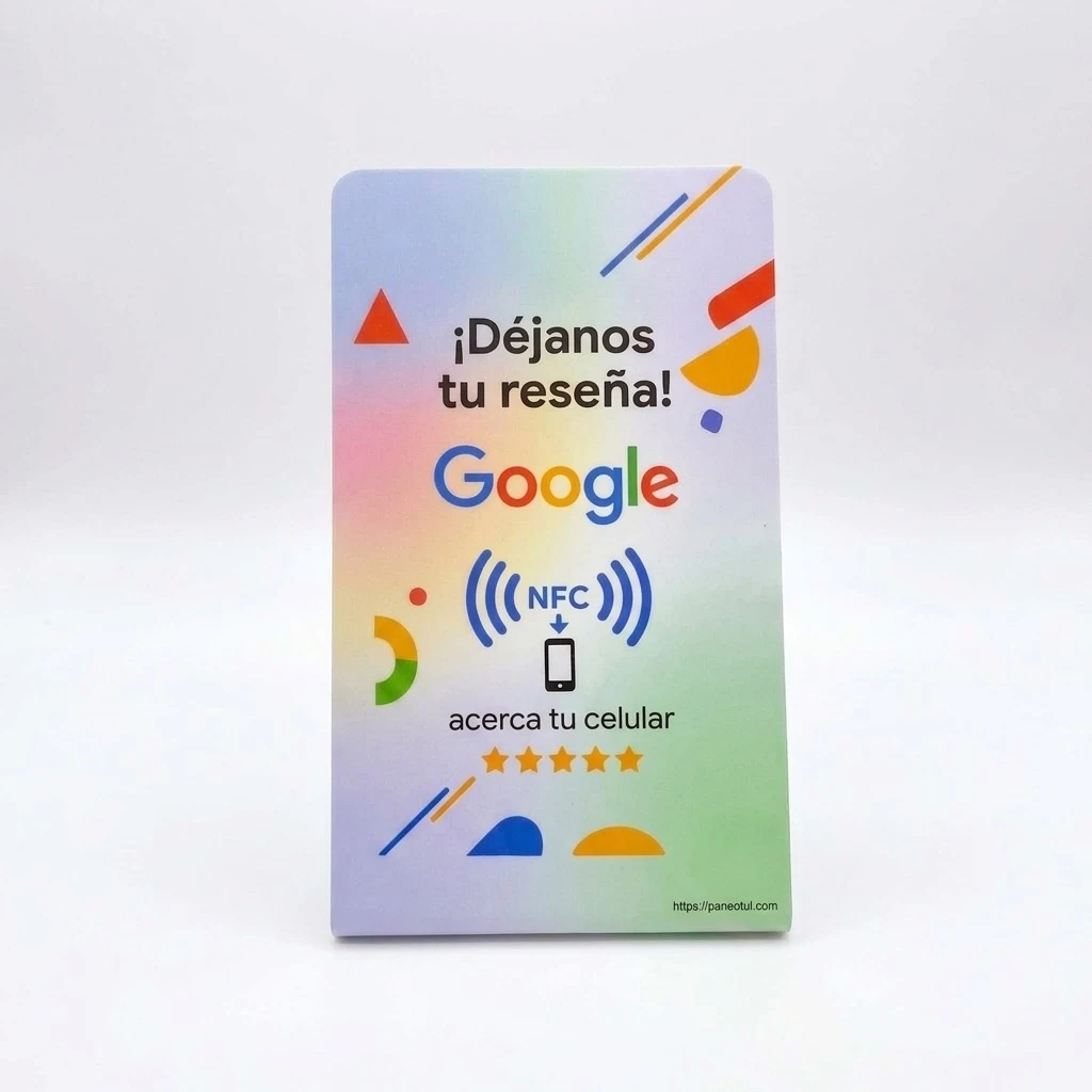Stand NFC para Reseñas de Google